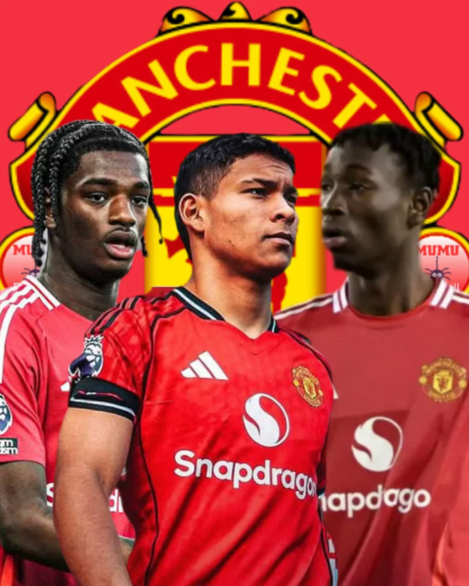 3 cầu thủ trẻ sẽ được cho mượn trong tháng 1 (trái sang) Heaven, Leon và Kone