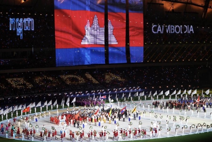 Đoàn Campuchia gây ảnh hưởng lớn đến SEA Games 33