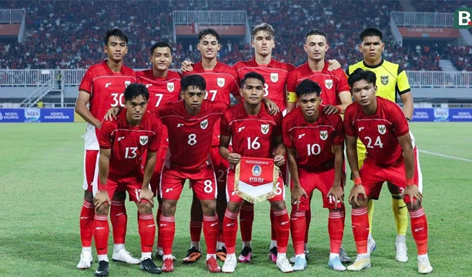 U22 Indonesia mang đội hình nòng cốt là ĐTQG dự AFF Cup 2024 