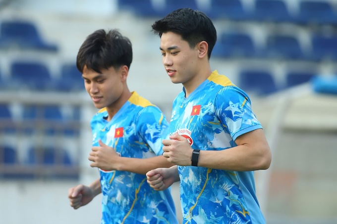 Đình Bắc làm đội phó U22 Việt Nam - Ảnh: Nguyên Khang