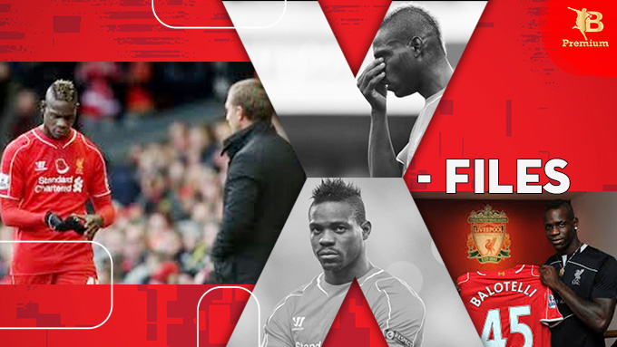 Mario Balotelli hít bóng cười trước trận derby Merseyside