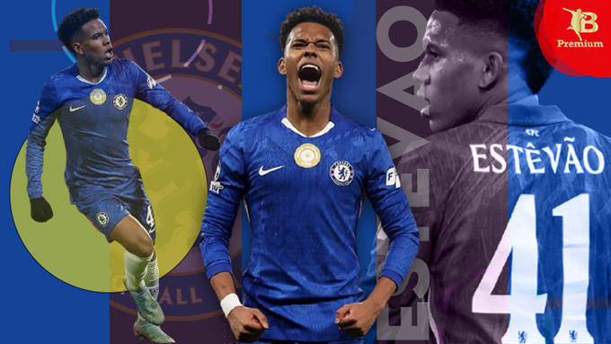 Estevao đang tỏa sáng ở cả Chelsea lẫn ĐT Brazil