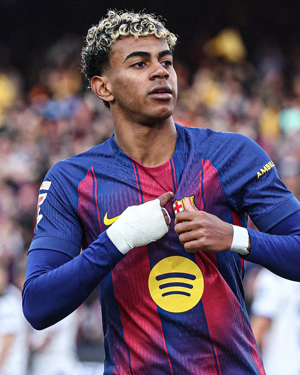 Yamal đã ghi bàn thắng thứ bảy của mình trong mùa giải