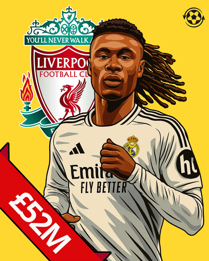 Camavinga nằm trong tầm ngắm của Liverpool