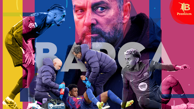 Barca mùa này bị "bão chấn thương" ám