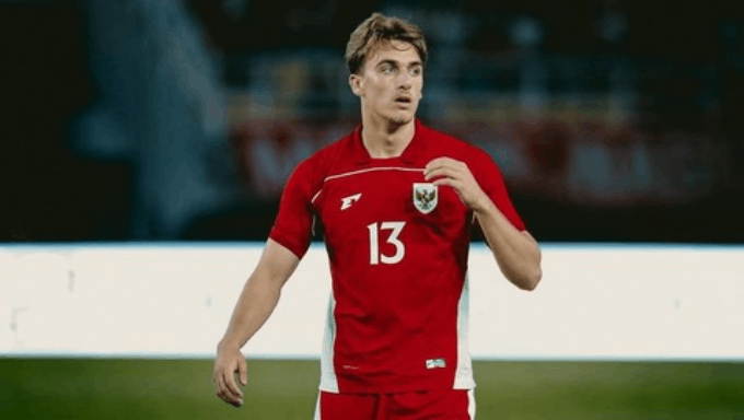 Tiền đạo nhập tịch gốc Hà Lan, Mauro Zijlstra sẽ có lần đầu chơi cho Indonesia tại SEA Games 33. 