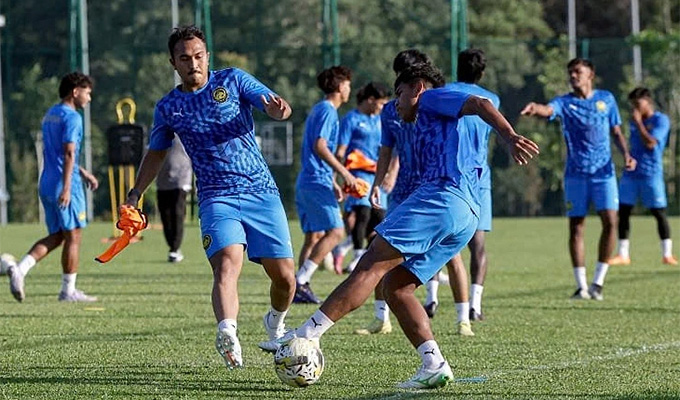 U22 Malaysia tập luyện trong tình cảnh thiếu hụt nhân sự trước thềm SEA Games 