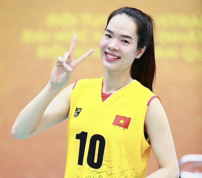 Tuyể thủ bóng chuyền Thanh Thuý sẽ cầm cờ cho đoàn Việt Nam