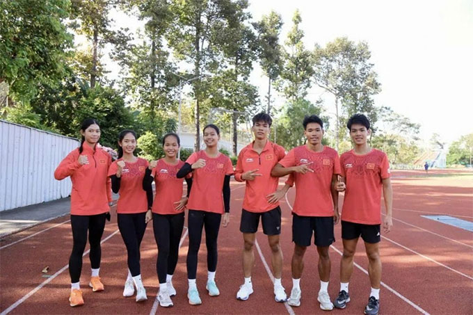 Các tuyển thủ điền kinh Việt Nam được yêu cầu "giữ chân" trước SEA Games 33
