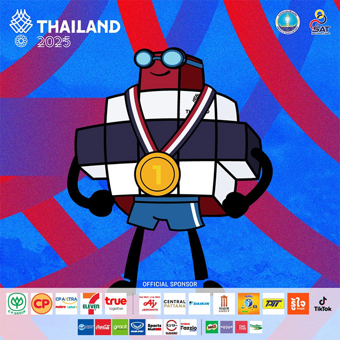 Một hình ảnh được đăng trên trang facebook SEA GAMES Thailand 2025