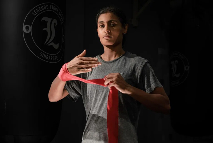 Danisha Mathialagan là võ sĩ đặc biệt của kỳ SEA Games 33