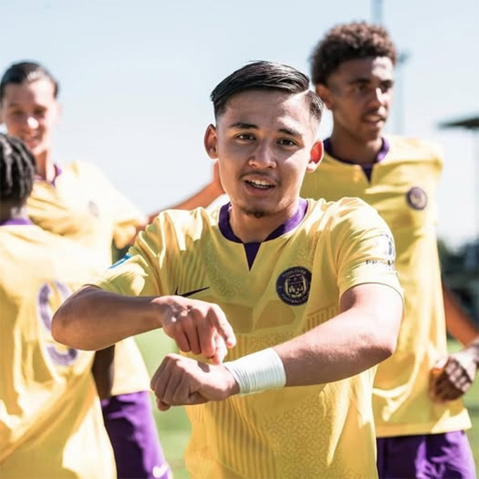 Leny Garguilo là một trong những cầu thủ gốc Việt đang chơi bóng tại Pháp thu hút sự chú ý của NHM