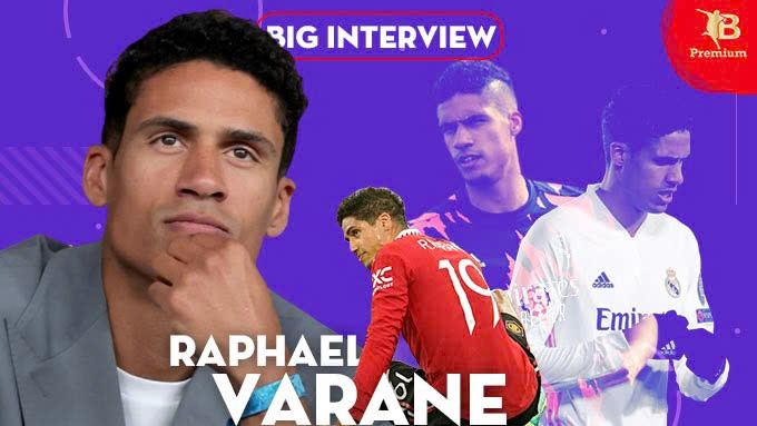Raphael Varane chia sẻ nhiều điều thú vị về sức khỏe tâm thần của cầu thủ