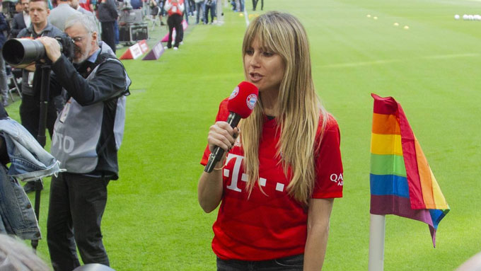 Heidi Klum là fan cuồng Bayern