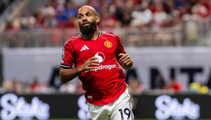 Mbeumo trong màu áo MU