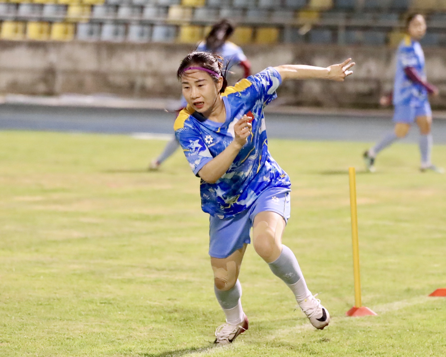 Tại SEA Games 33, đội tuyển nữ Việt Nam sẽ thi đấu toàn bộ các trận tại sân vận động tỉnh Chonburi (Ảnh: Đức Cường)