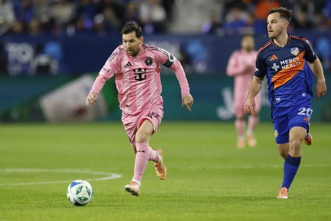 Lionel Messi đang 'chạy như điên' tại Inter Miami?