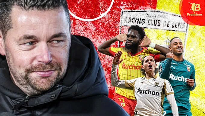 Lens của Pierre Sage đang dẫn đầu Ligue 1