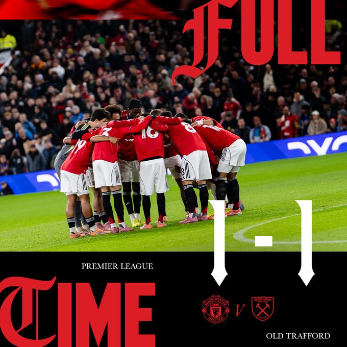 MU bị West Ham cầm hòa