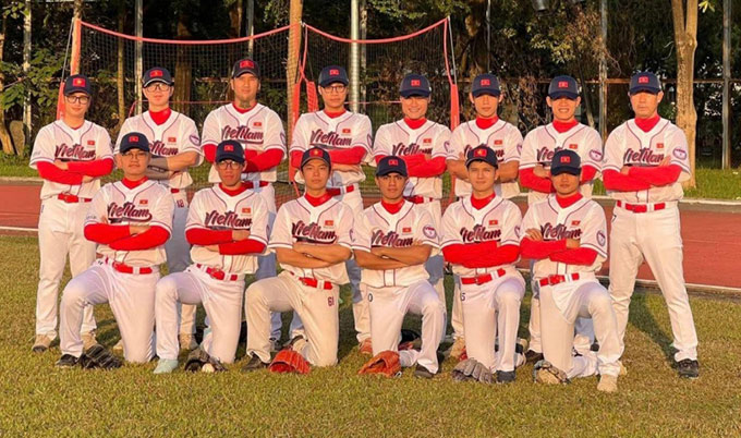 Đội tuyển bóng chày Việt Nam không tạo được bất ngờ trước Thái Lan 