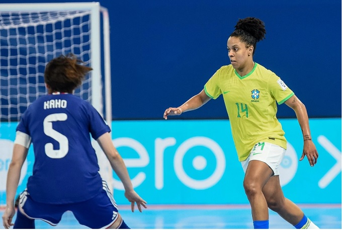 ĐT futsal nữ Brazil toàn thắng trên đường tiến vào chung kết