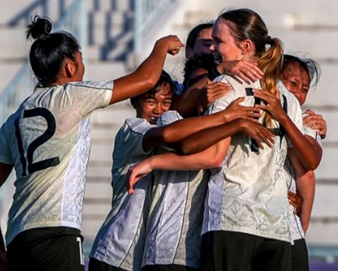 Niềm vui của ĐT nữ Indonesia