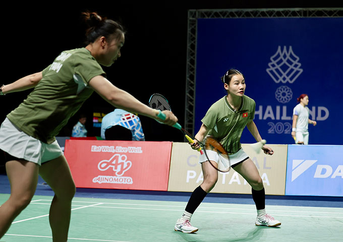 Dù rất cố gắng nhưng các tay vợt Việt Nam đã thua Malaysia - Ảnh: Đức Cường