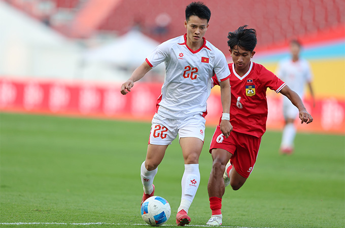 Việc học tập từ xa không ảnh hưởng nhiều đến sự tập trung, phong độ thi đấu của Thanh Nhàn và các đồng đội - Ảnh: Đức Cường