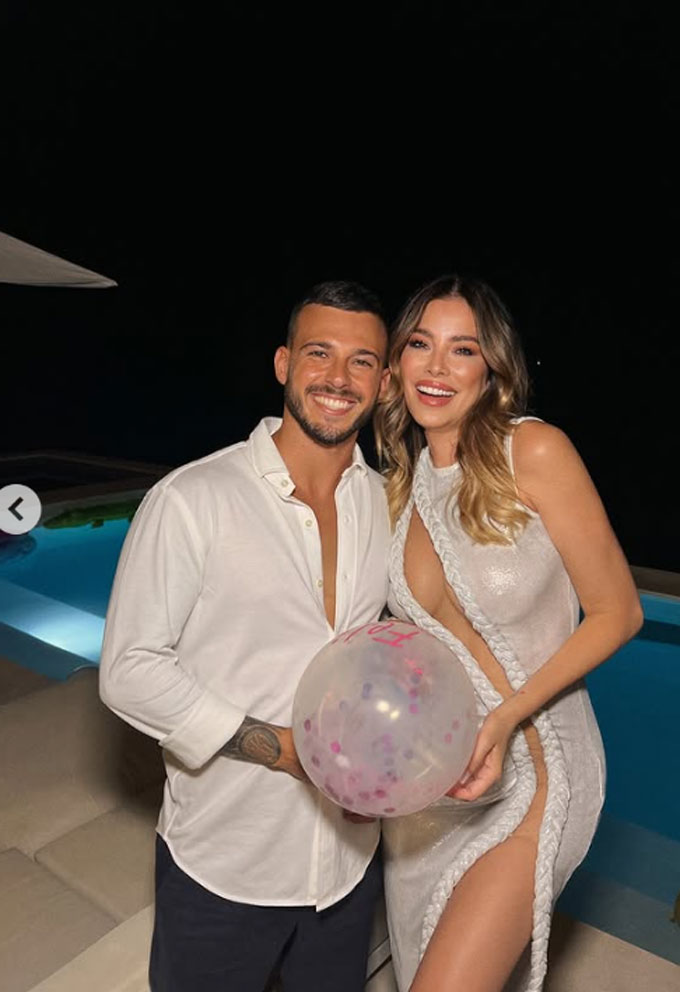 Aida Yespica xuất hiện cùng anh chàng lạ hoắc