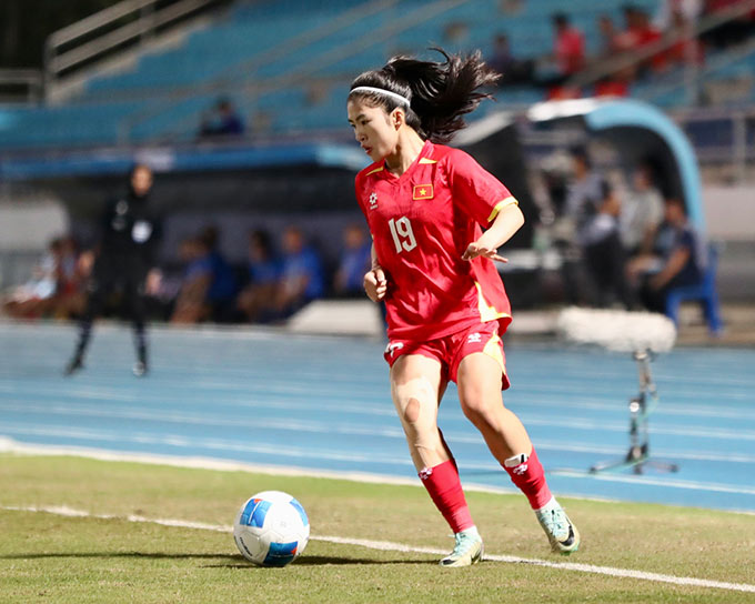 ĐT nữ Việt Nam vẫn có quyền tự quyết vào bán kết SEA Games 33 - Ảnh: Đức Cường