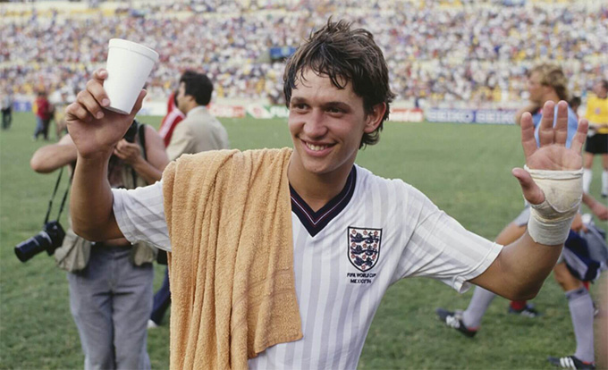 Gary Lineker tại Mexico 1986