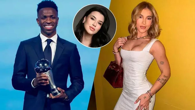 Vinicius Junior được dự đoán sẽ chia tay Virginia Fonseca