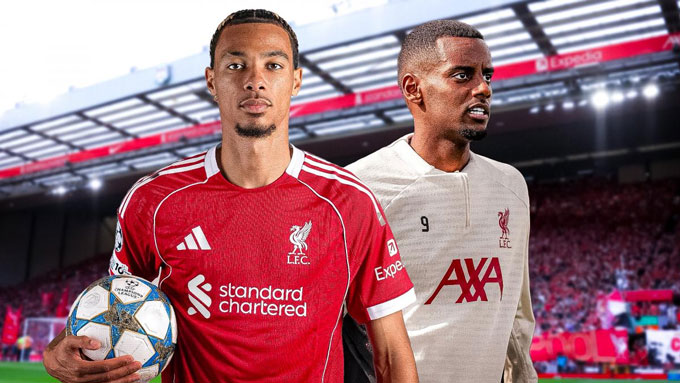 Ekitike (trước) xứng đáng được đá chính hơn Isak