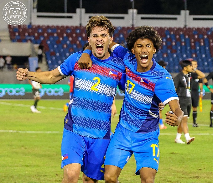 U22 Philippines vào bán kết với 2 trận toàn thắng