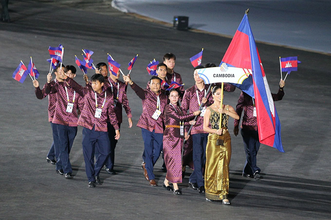Đoàn Campuchia rút lui khỏi SEA Games 33 - Ảnh: Đức Cường