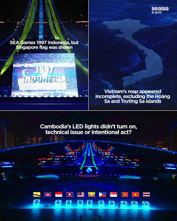 Hàng loạt sự cố diễn ra ở ngày khai mạc