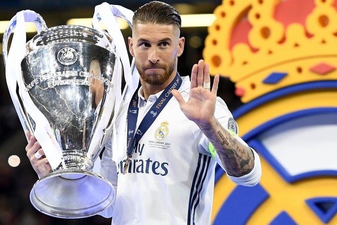 Ramos khi còn khoác áo Real