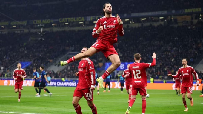 Liverpool đánh bại Inter