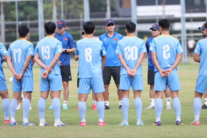 U22 Việt Nam đã chuẩn bị rất kỹ cho trận đấu với U22 Malaysia - Ảnh: Đức Cường