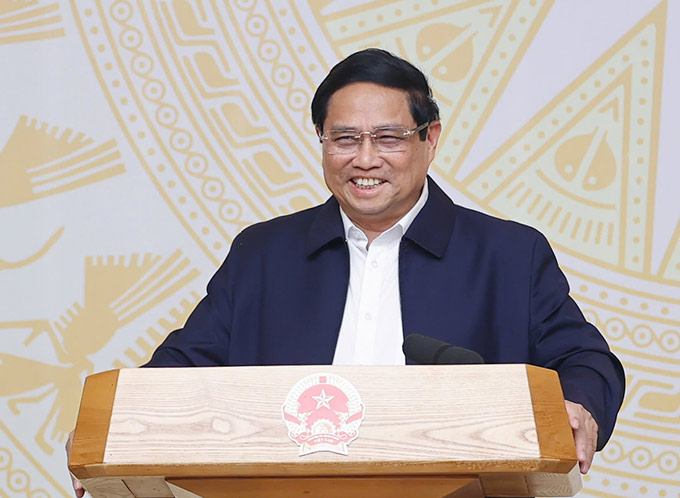 Thủ tướng Phạm Minh Chính chúc mừng chiến thắng của hai đội tuyển bóng đá Việt Nam tại SEA Games 33