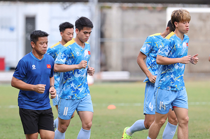 U22 Việt Nam chuẩn bị cho vòng bán kết