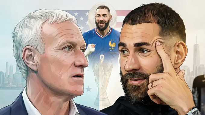 Benzema úp mở khả năng trở lại tuyển Pháp dự World Cup 2026