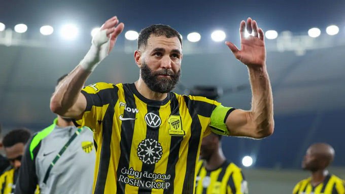 Benzema đang đạt phong độ cao ở Trung Đông