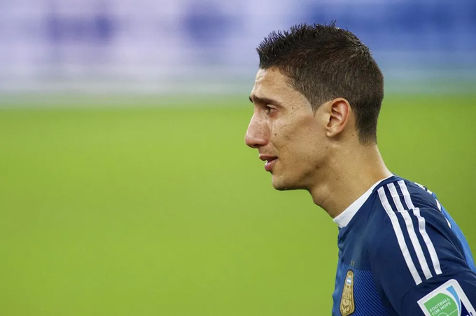 Những giọt nước mắt đau đớn của Di Maria