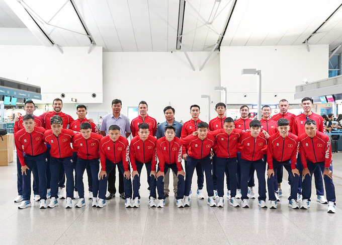 ĐT futsal Việt Nam lên đường tham dự SEA Games 33