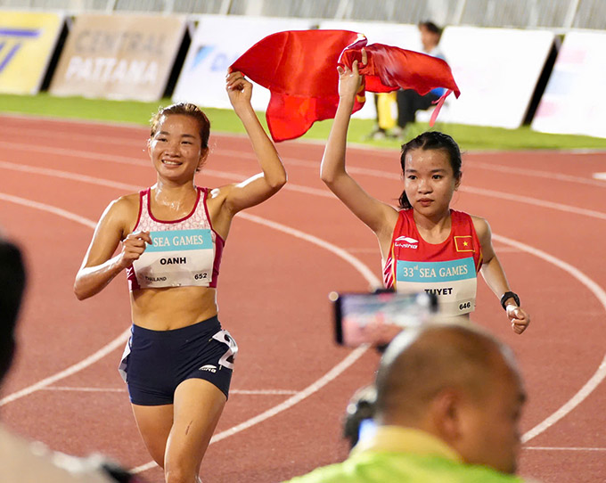 Nguyễn Thị Oanh sở hữu 13 HCV SEA Games, áp sát đàn chị Nguyễn Thị Huyền - Ảnh: Đức Cường
