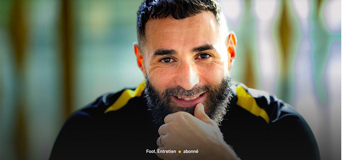 Benzema vừa có cuộc phỏng vấn rất thú vị với L'Equipe