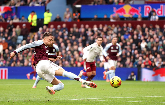 Aston Villa là 1 trong 2 đội hiếm hoi đã thắng được Arsenal mùa này