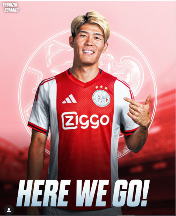 Chuyên gia Romano xác nhận Tomiyasu đã thuộc về Ajax