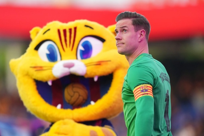 Ter Stegen giờ không còn là lựa chọn tất yếu trước khung thành Barca.